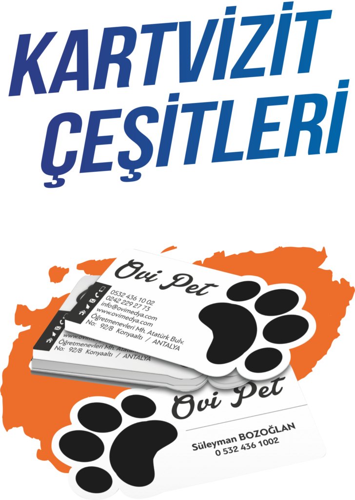 Bursa kartvizit baskı örnekleri